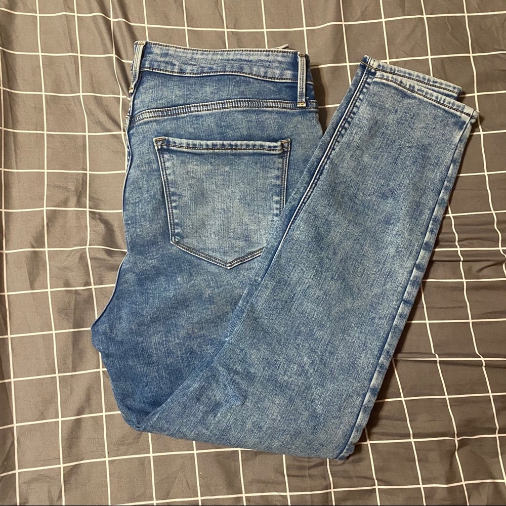 OLD NAVY High Waist Rockstar Built-In Warm Jeans